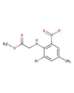 Astatech METHYL (2-BROMO-4-METHYL-6-NITROPHENYL)GLYCINATE; 1G; Purity 95%; MDL-MFCD32661062
